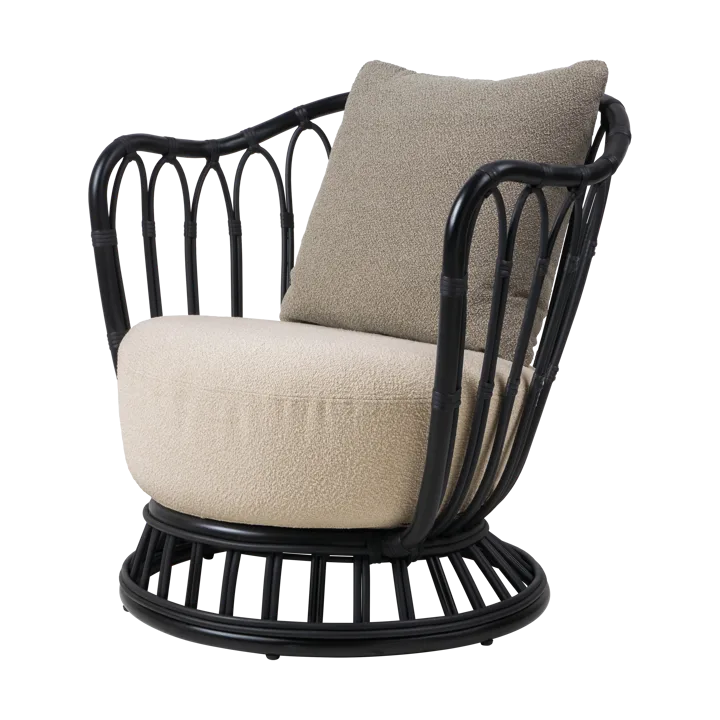 Grace Outdoor lenestol - Lorkey Limonta 41-43-black - GUBI