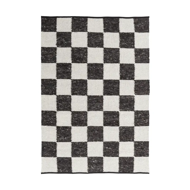 Gotland Design teppe Special Edition - Anthracite-white nr. 2428, 140x200 cm - Tisca