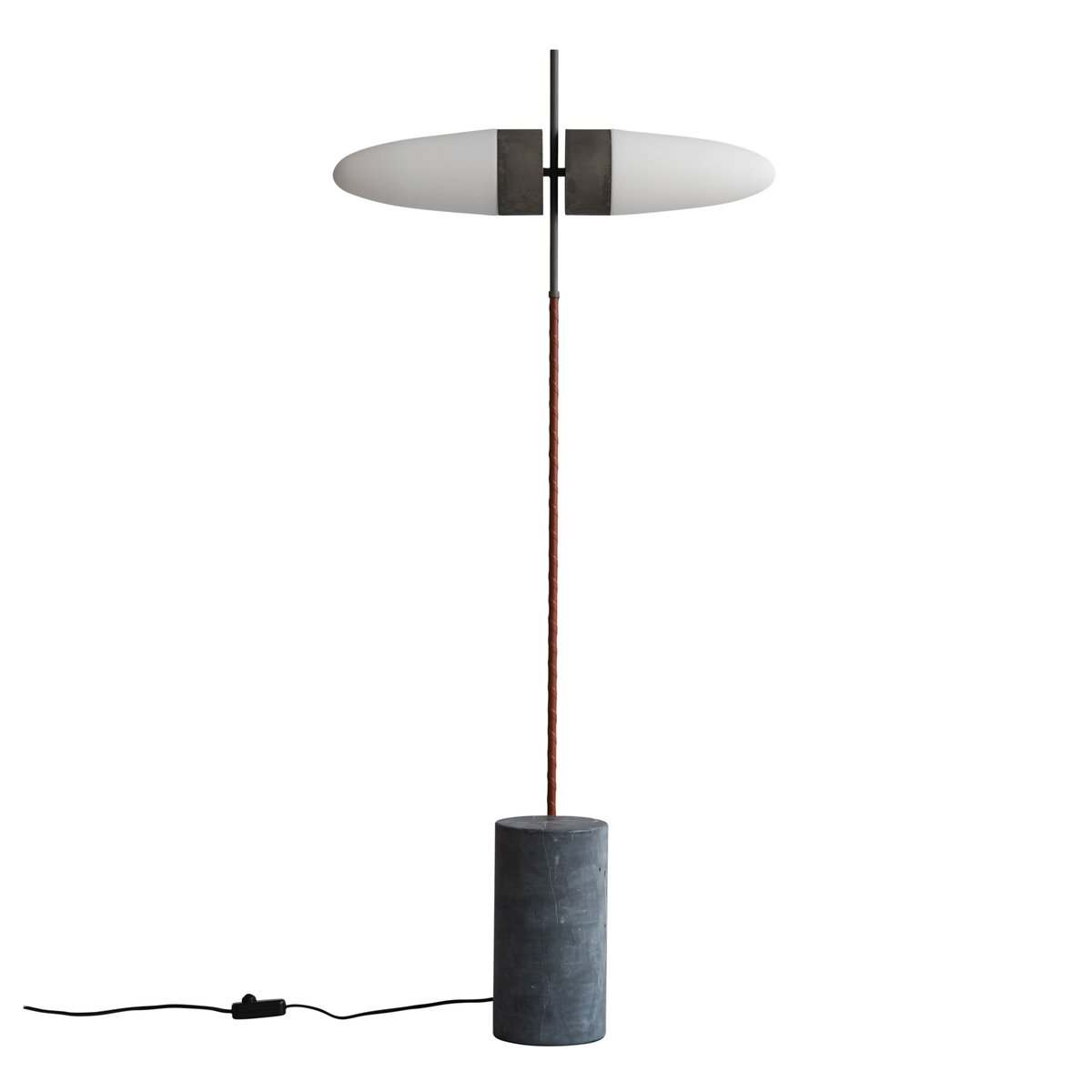 Bilde av 101 Copenhagen Bull gulvlampe 140 cm Oksidert