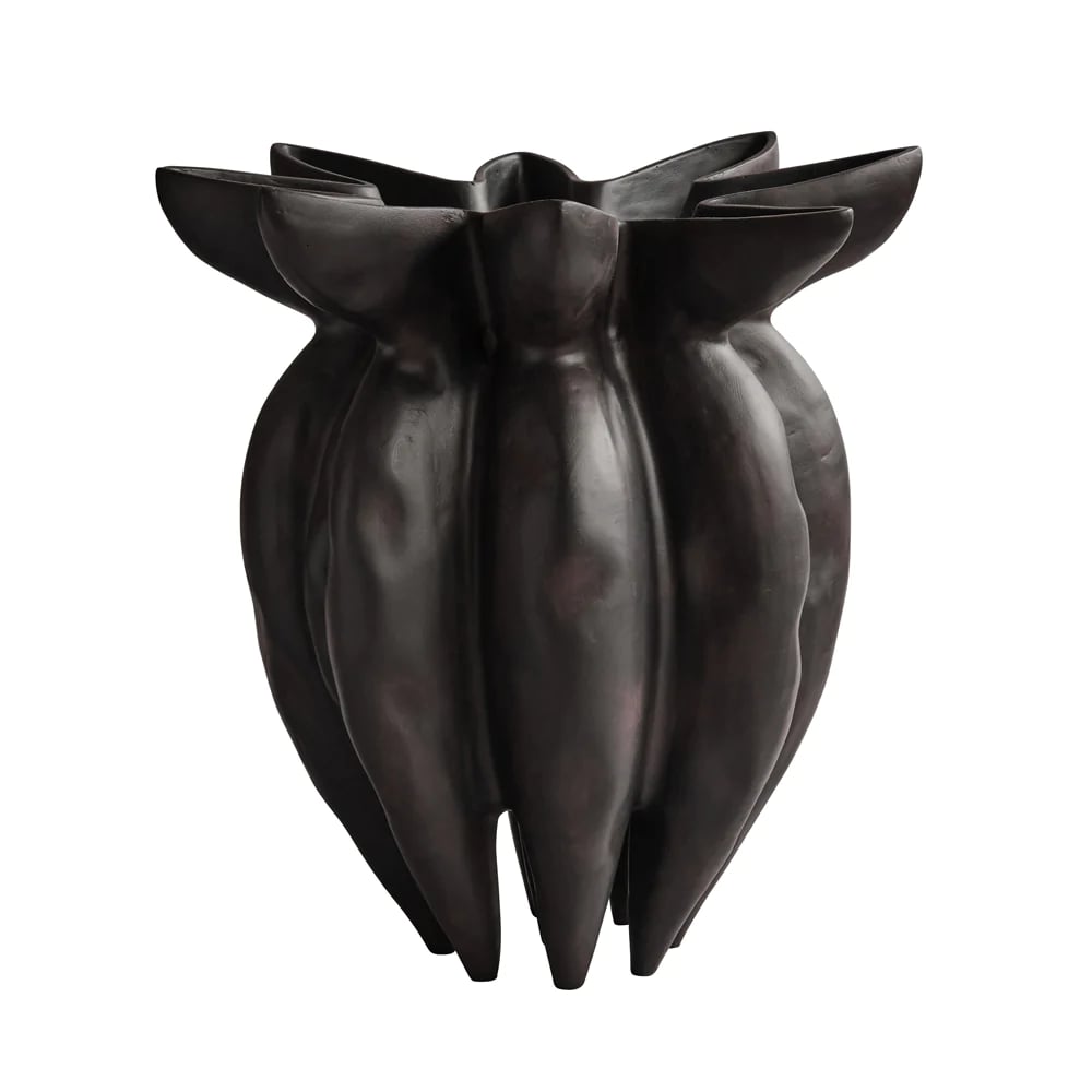 Bilde av 101 Copenhagen Lotus Vase mini 35x32 cm Coffee