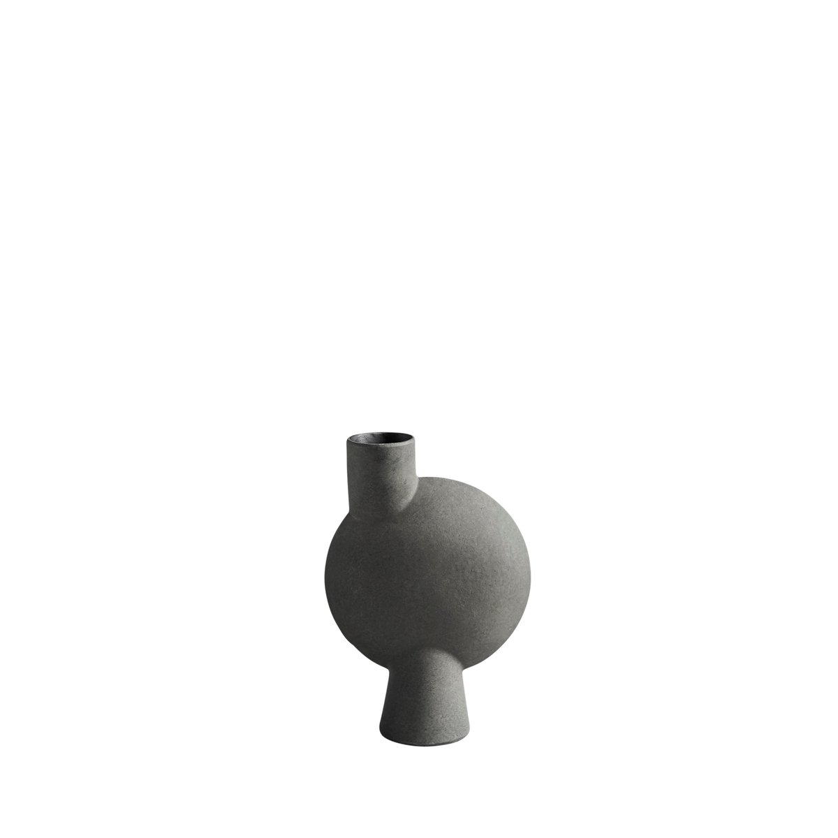 Bilde av 101 Copenhagen Sphere Vase Bubl Medio Dark grey