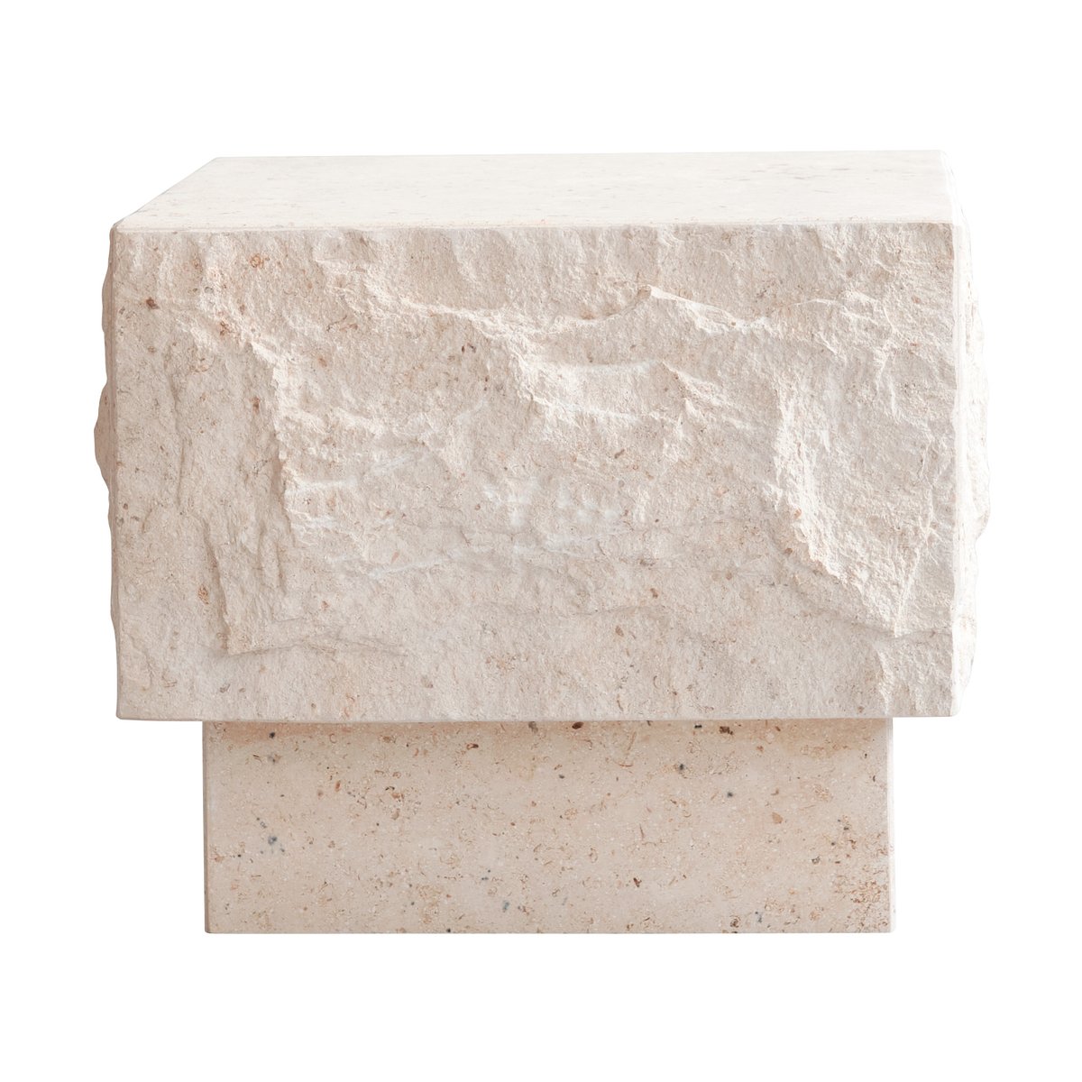 Bilde av 101 Copenhagen Temple sidebord low 42x40 cm Limestone