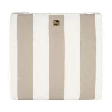 Lunda pute 42x45 cm - Taupe striped - 1898