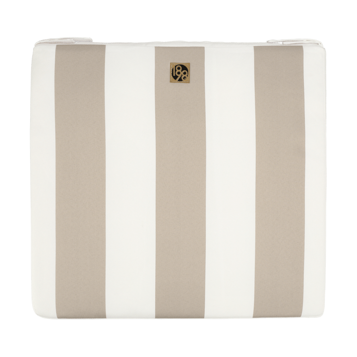 Lunda pute 42x45 cm - Taupe striped - 1898