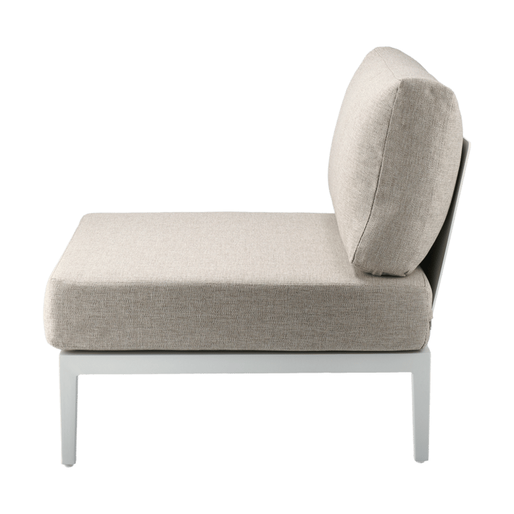 Santander modulsofa midtmodul, Hvit-beige 1898