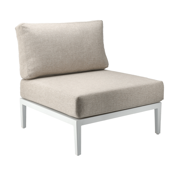 Santander modulsofa midtmodul, Hvit-beige 1898