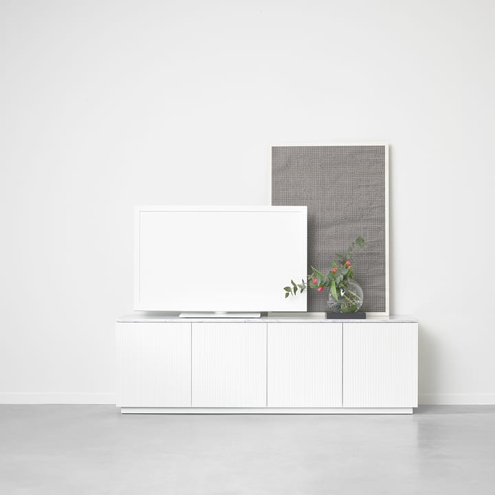 Beam sideboard, Lysegrå, lysegrått stativ A2