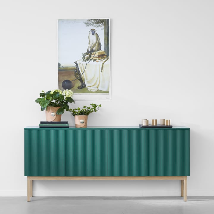 Beam sideboard, Lysegrå, lysegrått stativ A2