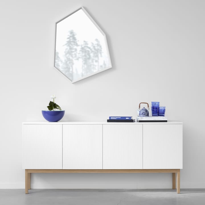 Beam sideboard, Lysegrå, lysegrått stativ A2