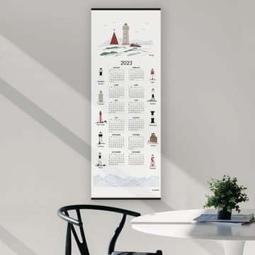 Svenske fyrtårn kalender 2023
 - 35 x 90 cm - Almedahls