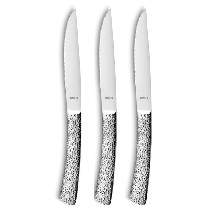 Bongo grillkniv 3-pk - Rustfritt stål - Amefa