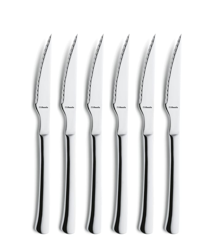 Chuletero grillkniv 6-pk, Rustfritt stål Amefa