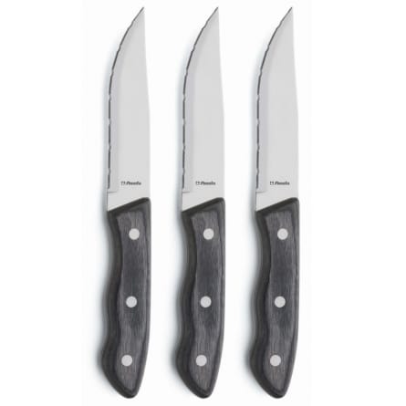 Hercule grillkniv XXL 3-pk - Svart - Amefa