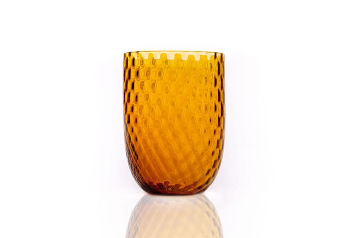 Harlequin drikkeglass 25 cl - Amber - Anna Von Lipa