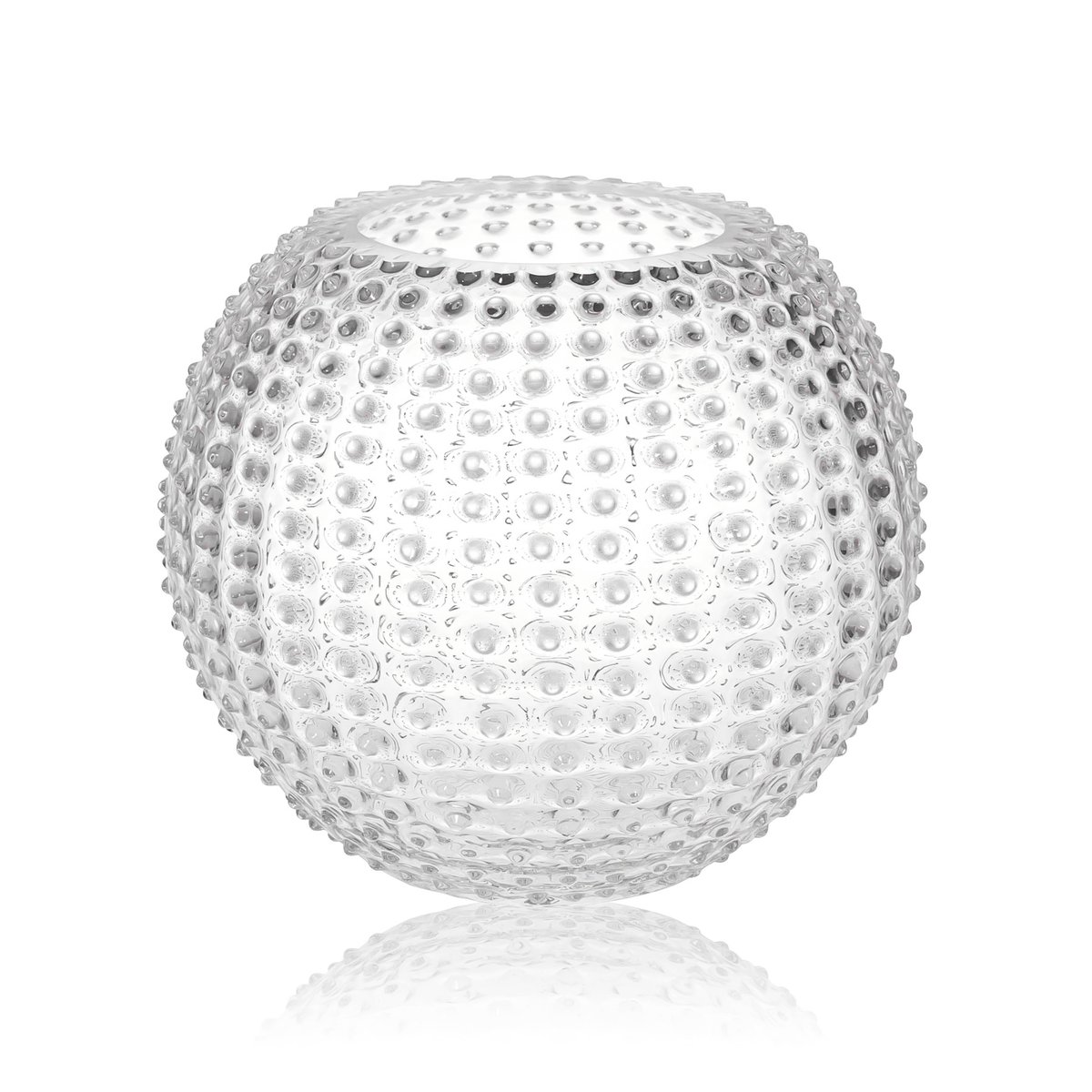 Bilde av Anna Von Lipa Hobnail Globe Vase 24 cm Crystal