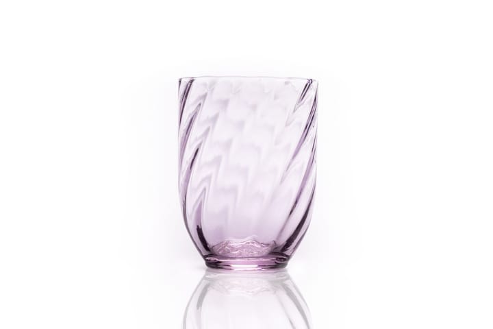 Swirl drikkeglass 25 cl - Lilla - Anna Von Lipa