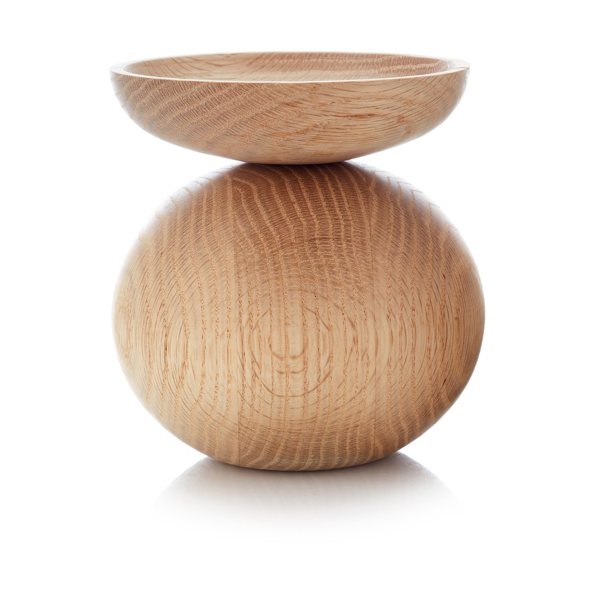 Bilde av Applicata Shape bowl vase Eik