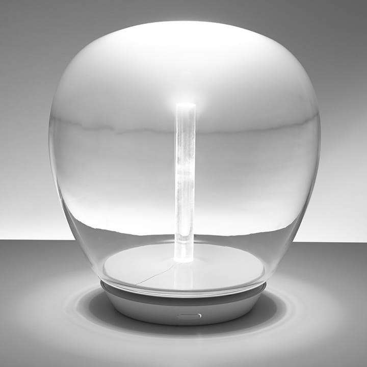 Empatia bordlampe, transparent røykfarget, liten Artemide