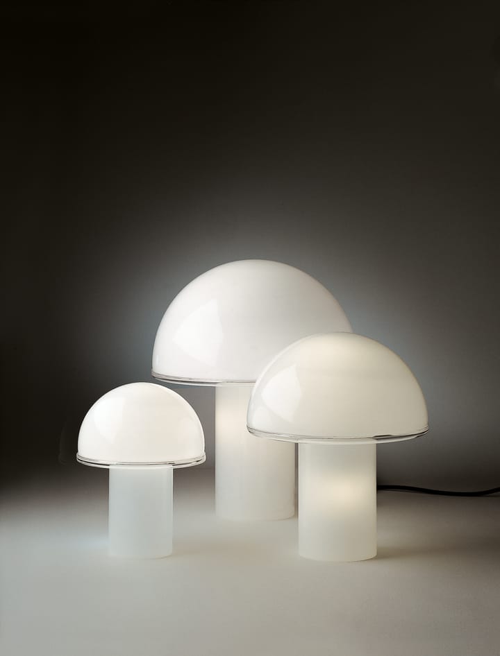 Onfale Grande bordlampe Ø36 cm, Opal hvit Artemide