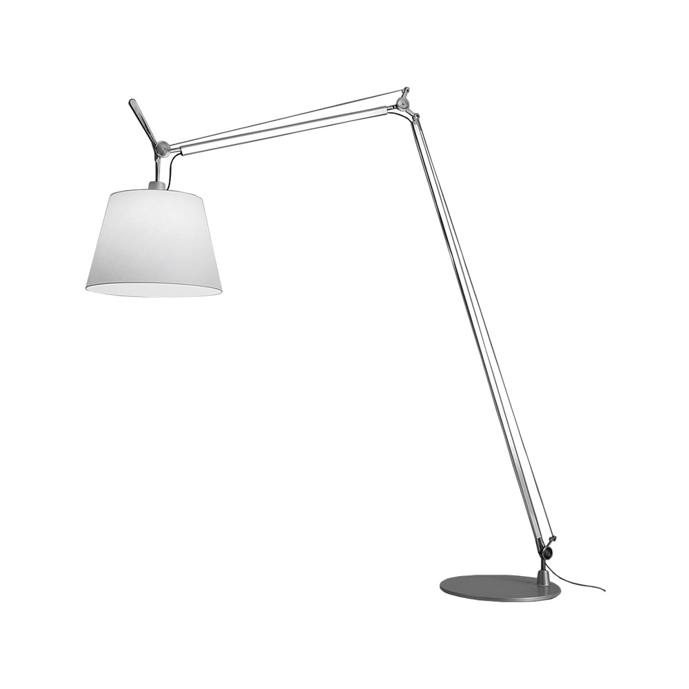 Bilde av Artemide Tolomeo Maxi gulvlampe aluminium