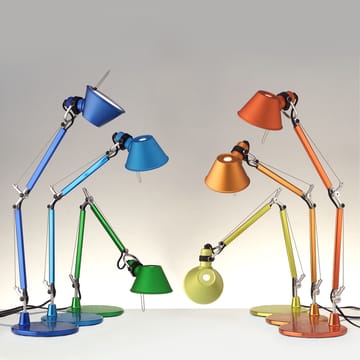 Tolomeo micro bordlampe - blank aluminium - Artemide