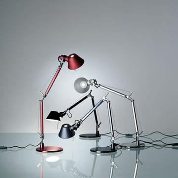 Tolomeo micro bordlampe - blank aluminium - Artemide