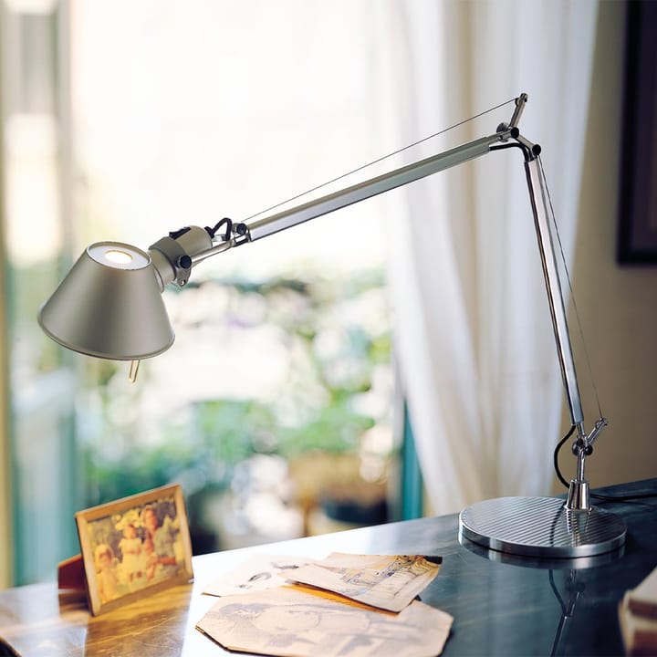 Tolomeo mini bordlampe, aluminium Artemide