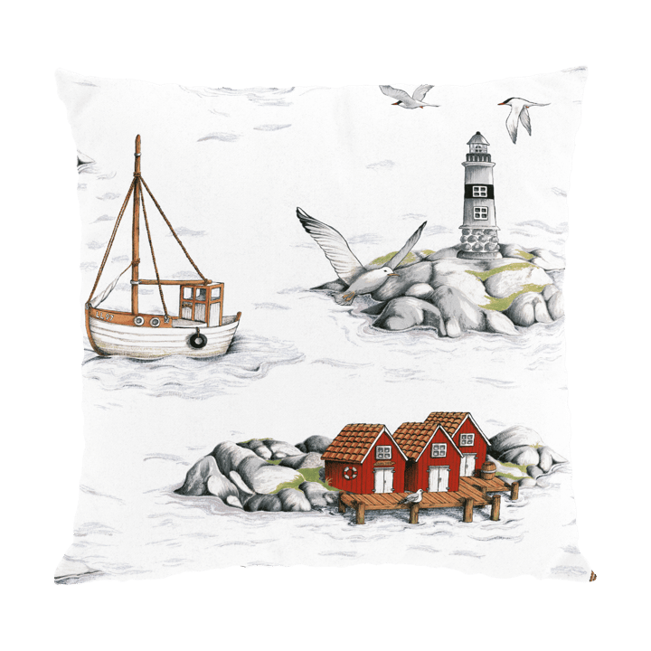 Fiskeskär putetrekk 47 x 47 cm - Hvit - Arvidssons Textil