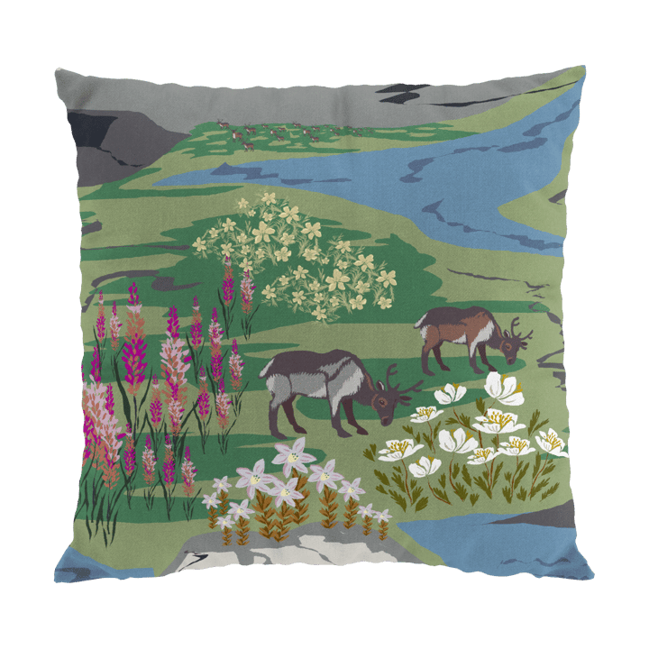 Fjällängar putetrekk 47x47 cm - Grønn - Arvidssons Textil