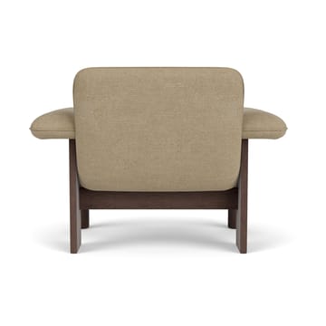 Brasilia lenestol low back - Dark oak-Audo Bouclé 02 - Audo Copenhagen