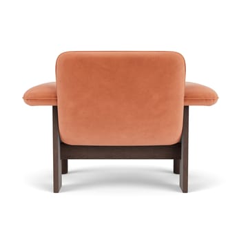 Brasilia lenestol low back - Dark oak-Avalon 012 - Audo Copenhagen