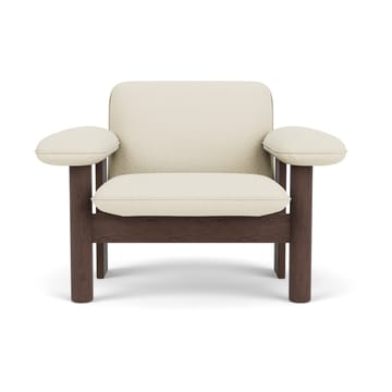 Brasilia lenestol low back - Dark oak-Baru 0200 - Audo Copenhagen