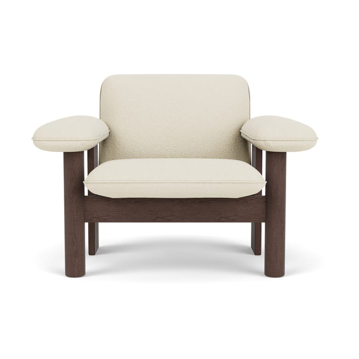 Brasilia lenestol low back, Dark oak-Baru 0200 Audo Copenhagen