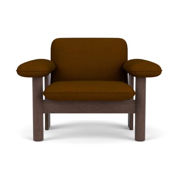 Brasilia lenestol low back - Dark oak-Baru 0450 - Audo Copenhagen