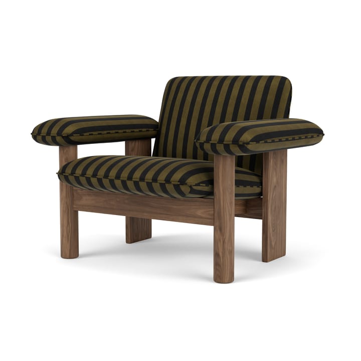 Brasilia lenestol low back - Walnut-Cabanon Soft FCL7029-04 - Audo Copenhagen