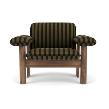 Brasilia lenestol low back - Walnut-Cabanon Soft FCL7029-04 - Audo Copenhagen