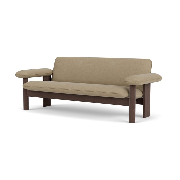 Brasilia sofa 2-seters - Dark oak-Audo Bouclé 02 - Audo Copenhagen