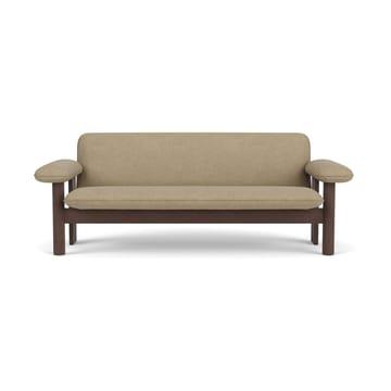 Brasilia sofa 2-seters - Dark oak-Audo Bouclé 02 - Audo Copenhagen