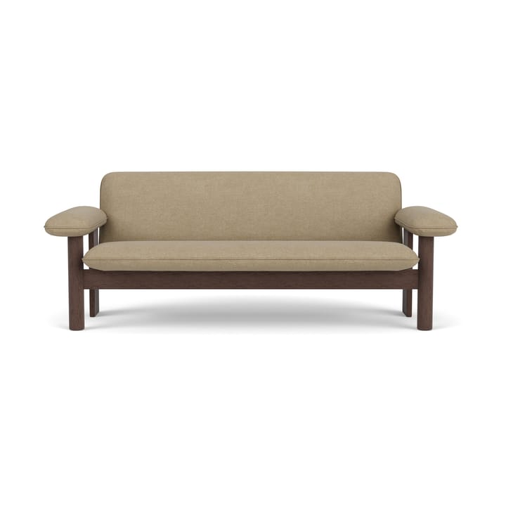 Brasilia sofa 2-seters, Dark oak-Audo Bouclé 02 Audo Copenhagen