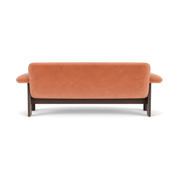 Brasilia sofa 2-seters - Dark oak-Avalon 012 - Audo Copenhagen