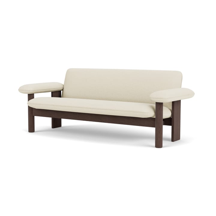 Brasilia sofa 2-seters, Dark oak-Baru 0200 Audo Copenhagen