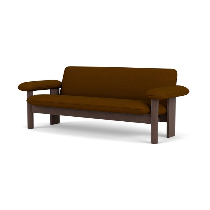 Brasilia sofa 2-seters - Dark oak-Baru 0450 - Audo Copenhagen