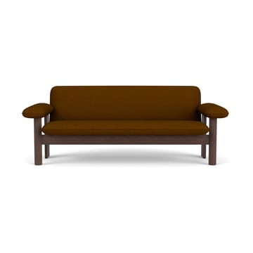 Brasilia sofa 2-seters - Dark oak-Baru 0450 - Audo Copenhagen