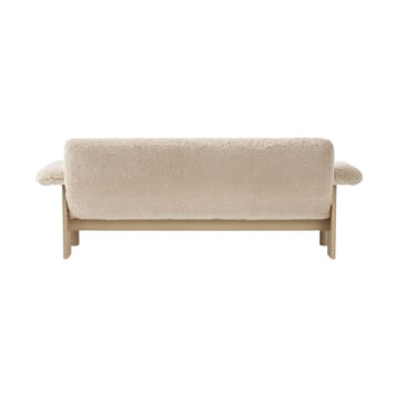 Brasilia sofa 2-seters - Natural oak-Nature sheepskin curly - Audo Copenhagen