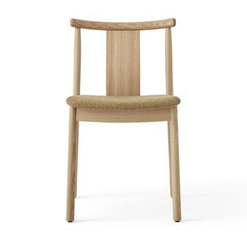 Merkur stol med sittepute - Oak-Bouclé 06 gold - Audo Copenhagen