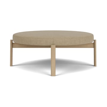 Passage pouf Ø98,5 cm - Natural oak-Audo Bouclé 02 - Audo Copenhagen