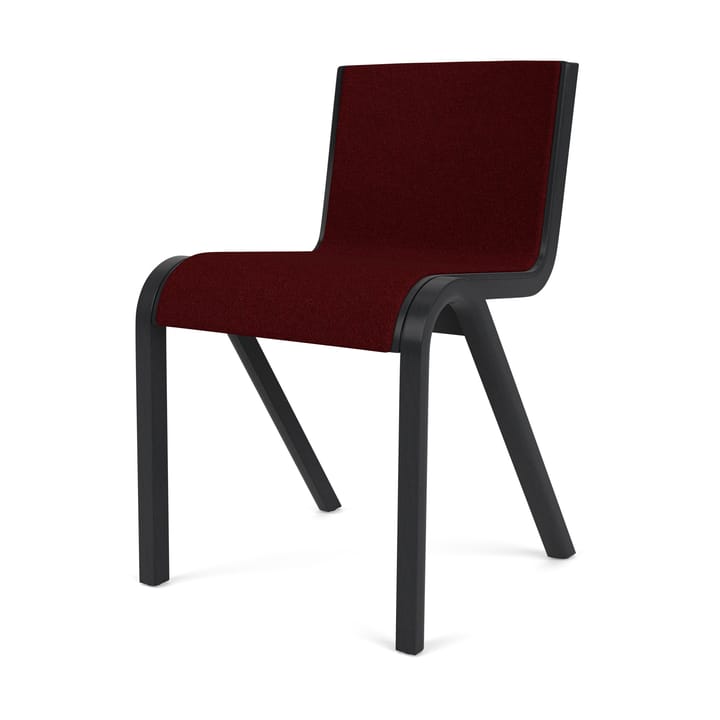 Ready forsidekledd stol, Black oak-Baru 0570 Red Audo Copenhagen