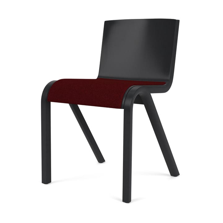 Ready stol polstret sete - Black oak-Baru 0570 Red - Audo Copenhagen