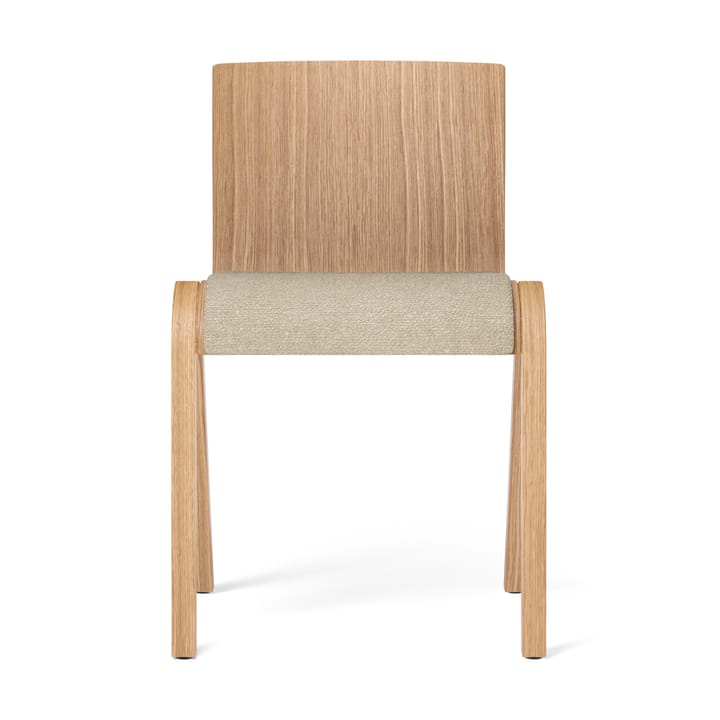 Ready stol polstret sete, Natural oak-Audo Bouclé 02 Audo Copenhagen