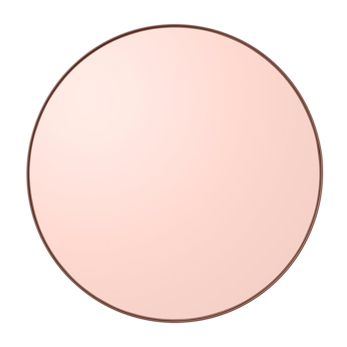 AYTM Circum speil 50 cm Rose | Skandinavisk Design | Runde Speil | Rosa